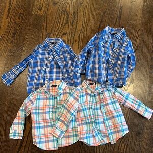 TWINS Janie and Jack buttoned down shirts